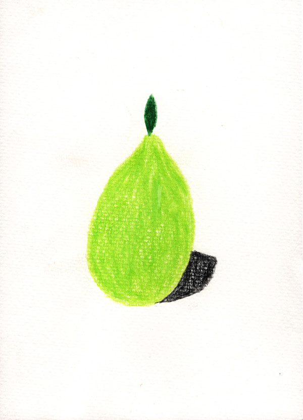 Green Pear by Reed Feshbach