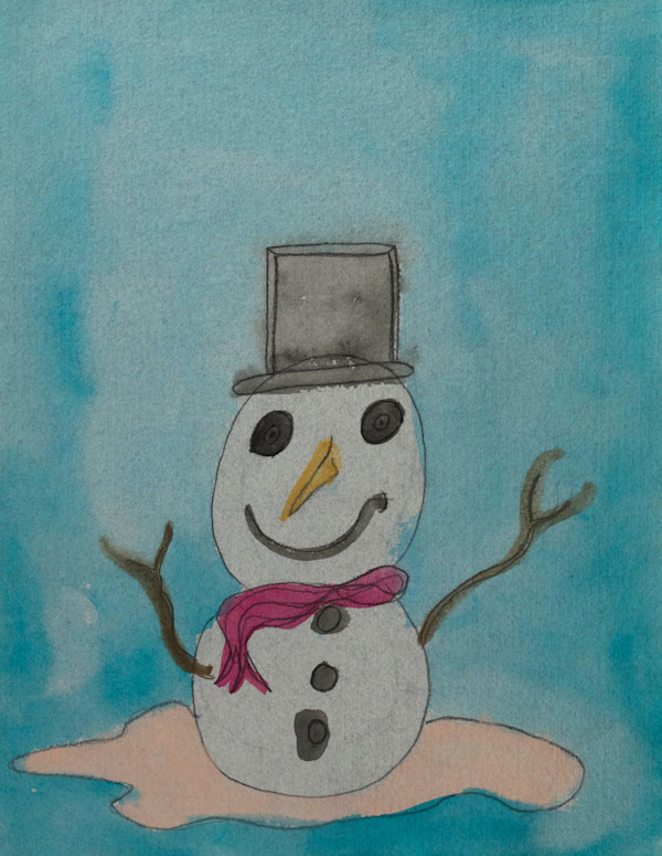 Melting Snowman by Robert Lacey