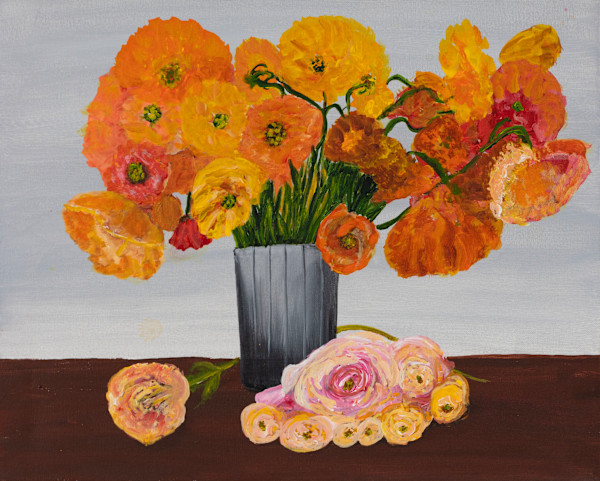 Fall Flowers by Tom Schmidt