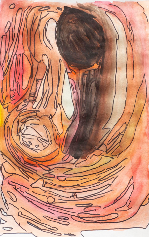 Rocky Cave by Tony Hyde