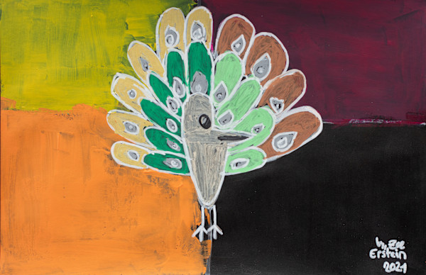 Peacock by Zoe Epstein