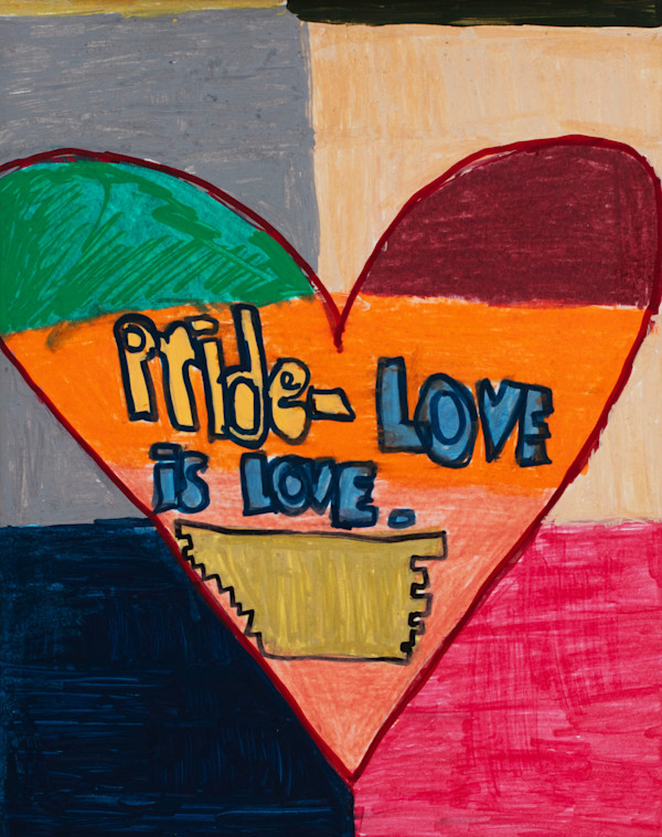 Pride Love is Love by Zoe Epstein