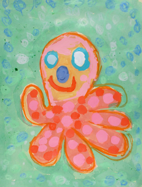 Baby Octopus by Amy Ades
