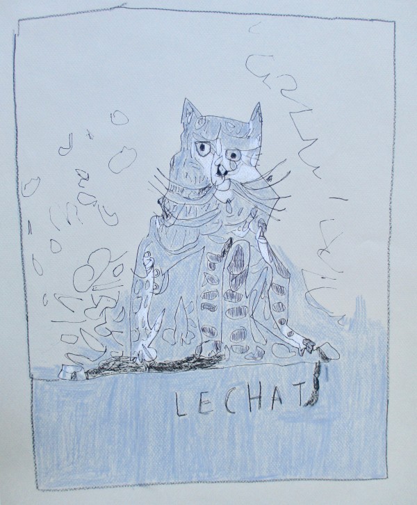 Le Chat by Dana Sparrow