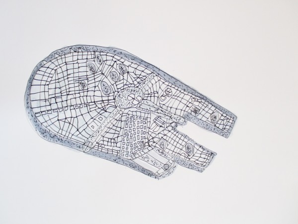 Millenium Falcon by Elias Herdocia