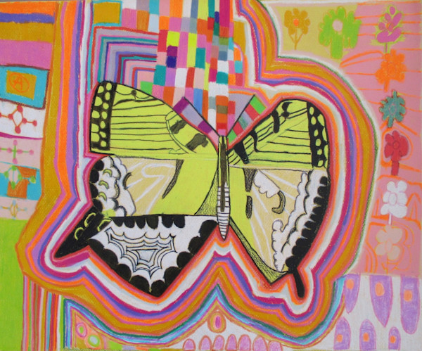 Beautiful Magic Butterfly by Gill Hines