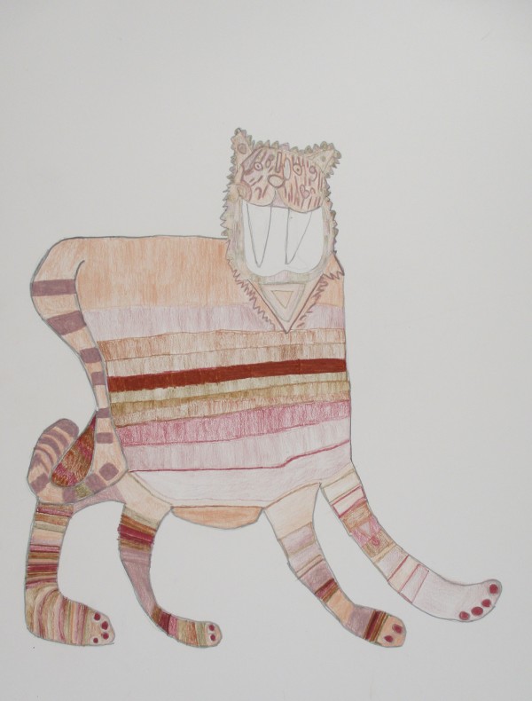 Sabre-Toothed Tiger by Gill Hines