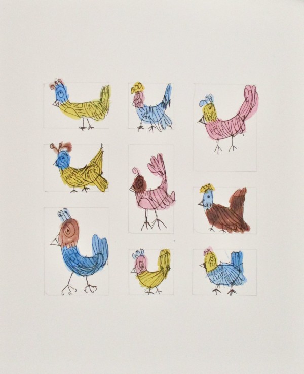 Nine Chickens