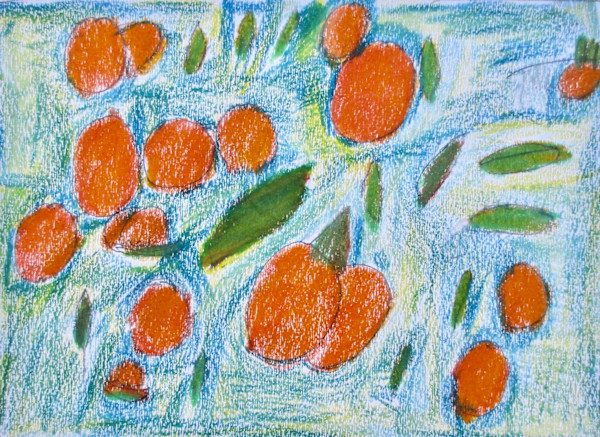 Oranges by Jennifer Hall