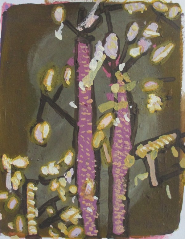 Pink Forest by Jennifer Hall