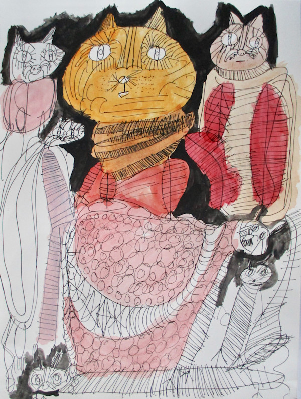 Crazy Cats by Jenny Bullock