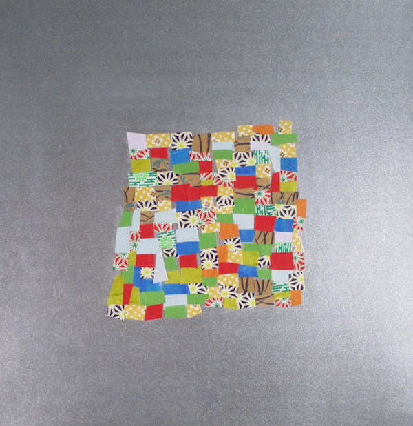 Patchwork on Silver by Julie Burnett