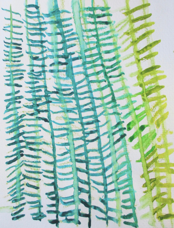 Delicate Ferns by Liesa Vollmer