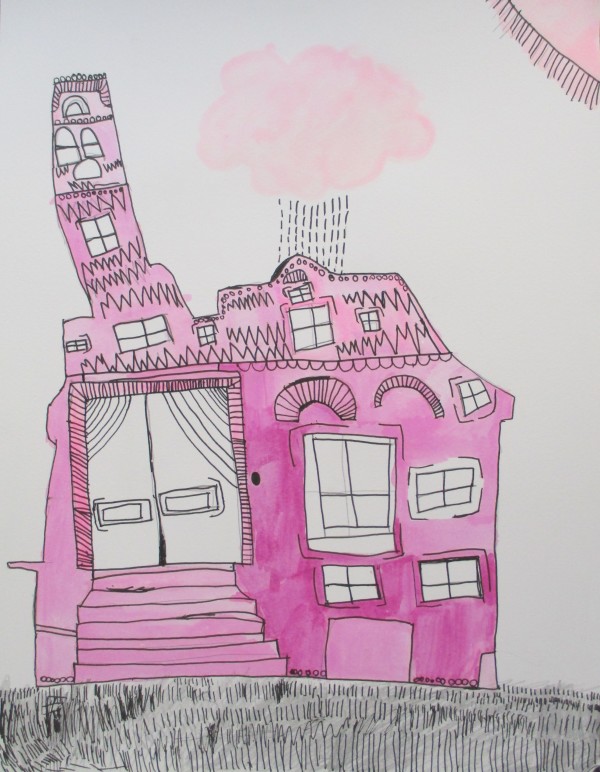 Pink House by Michael Cocchiarella