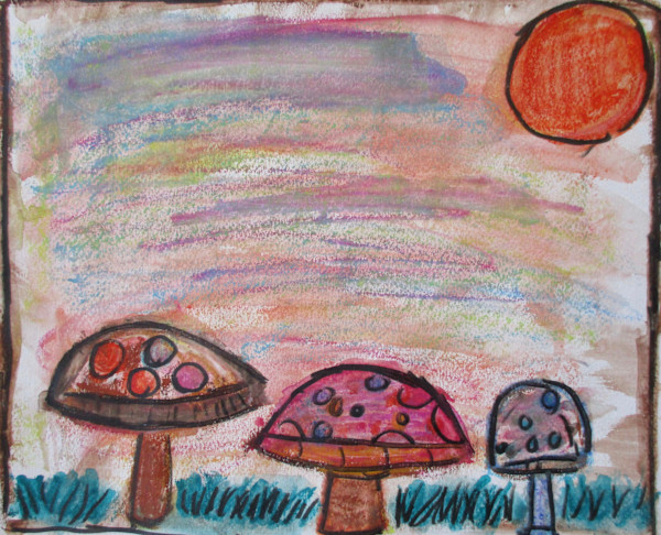 Mushroom Garden by Robynn Vaughn