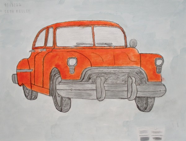 Tangerine Sedan by Seth Kelley