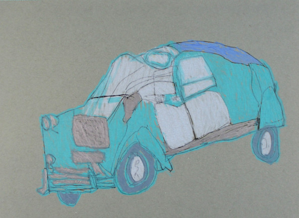 Blue Citroen by Siobhan Cooke