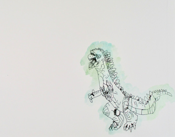 Godzilla by Siobhan Cooke