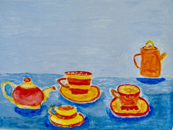 Floating Tea by Toni Johnston