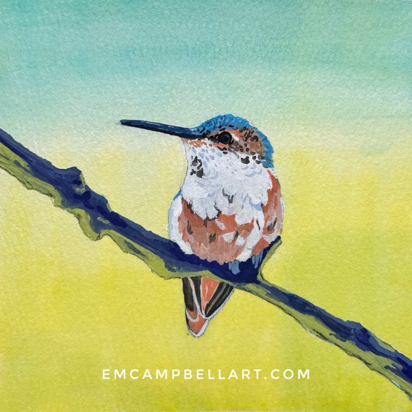 Little Hummingbird by Em Campbell