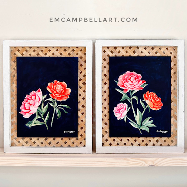 Spring Peonies by Em Campbell