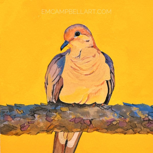 Mourning Dove by Em Campbell