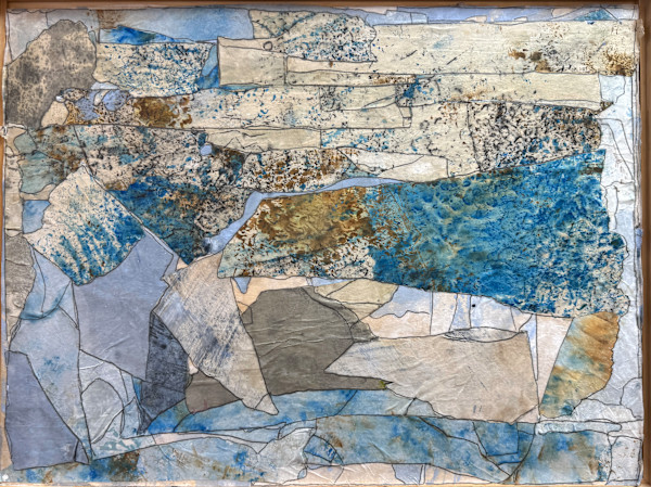 Takrouna - View from the Olive Groves by Peter Anderson