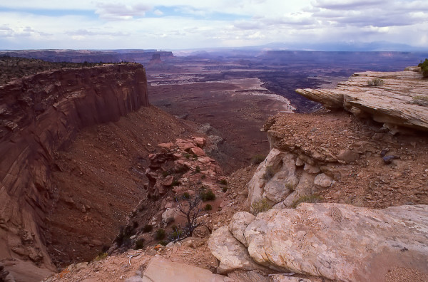 Canyonlands from Island In The Sky by George Cannon