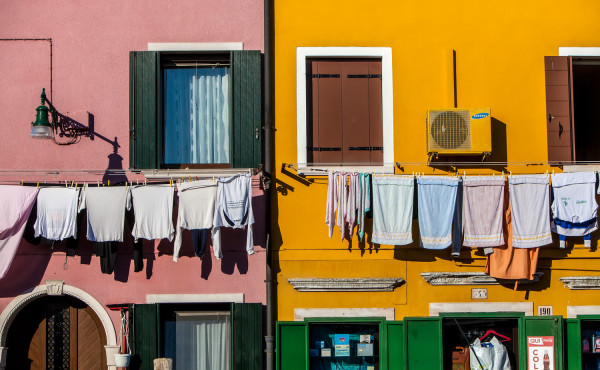 Opposing Teams, Burano by George Cannon