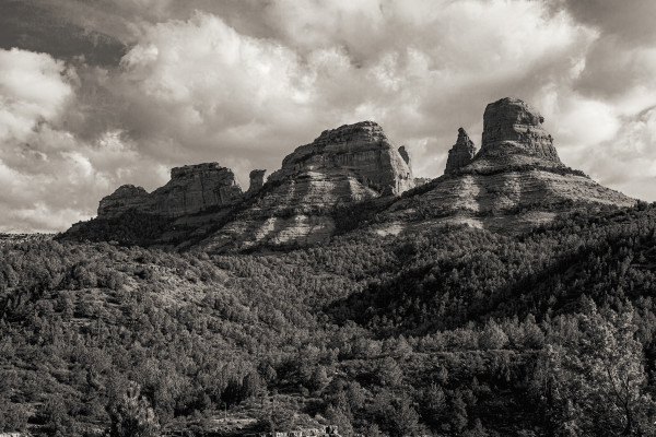 Sedona Landscape by George Cannon