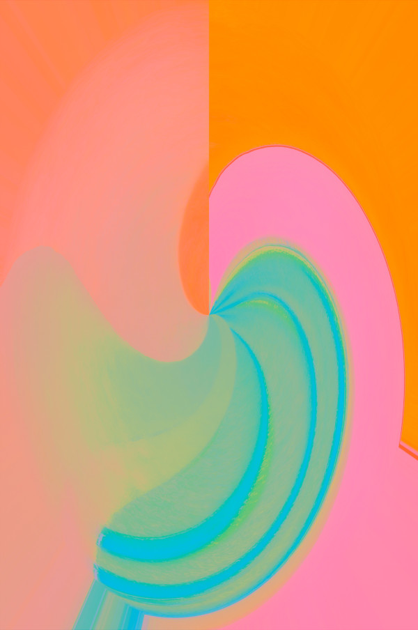 Color Construction #3 (from the Spiral Series) by George Cannon