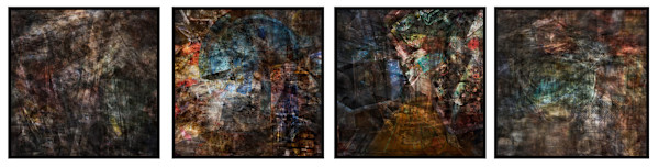Asincronias SERIES RECICLART 4 panels by ALFONSO BONILLA, Image 9.