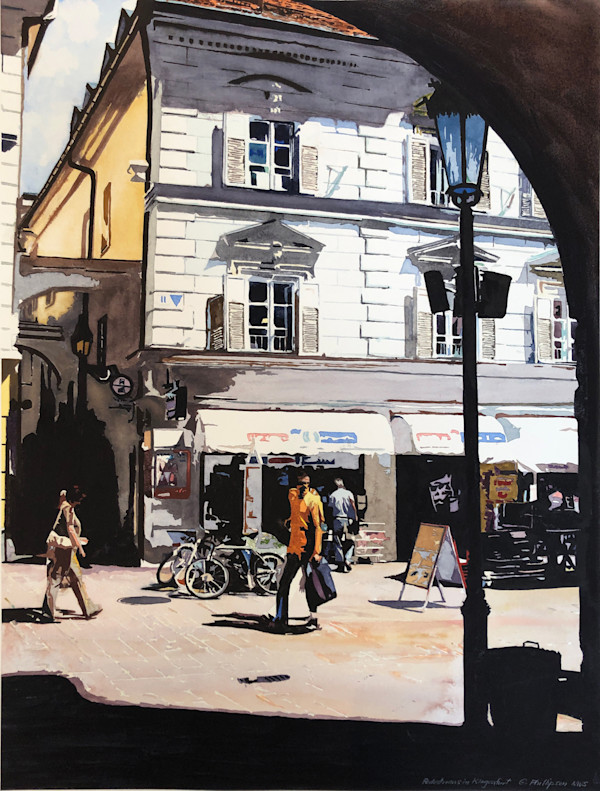 Pedestrians in Klagenfurt by Gordon Phillipson, Image 1.