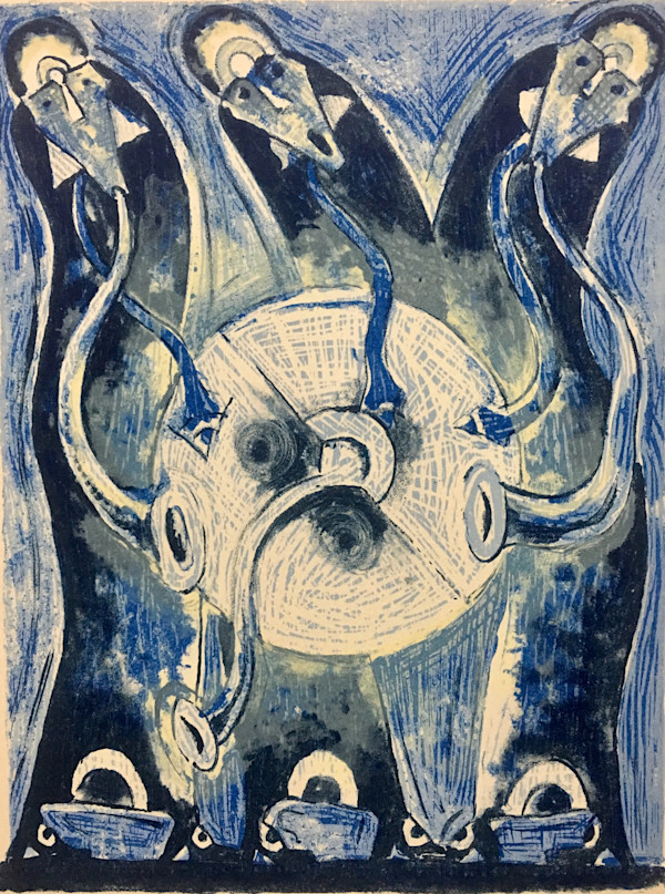 Trio Enlunado by Rolando Rojas, Image 1.