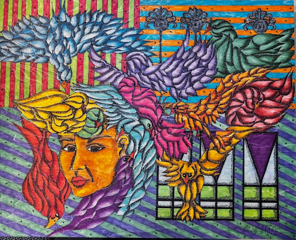 Tienes la cabeza llena de pájaros by ALESSANDRA ALBIN, Image 1.