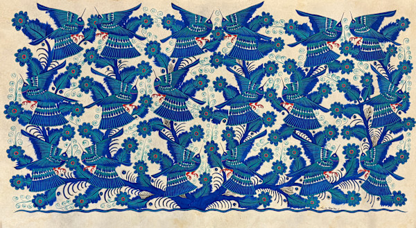 Sapphire Birds II by TOMAS RAMIREZ, Image 1.