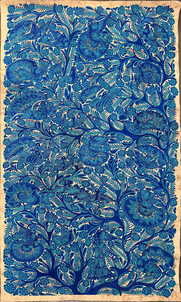 Intense Sapphire Birds VIII by TOMAS RAMIREZ, Image 1.