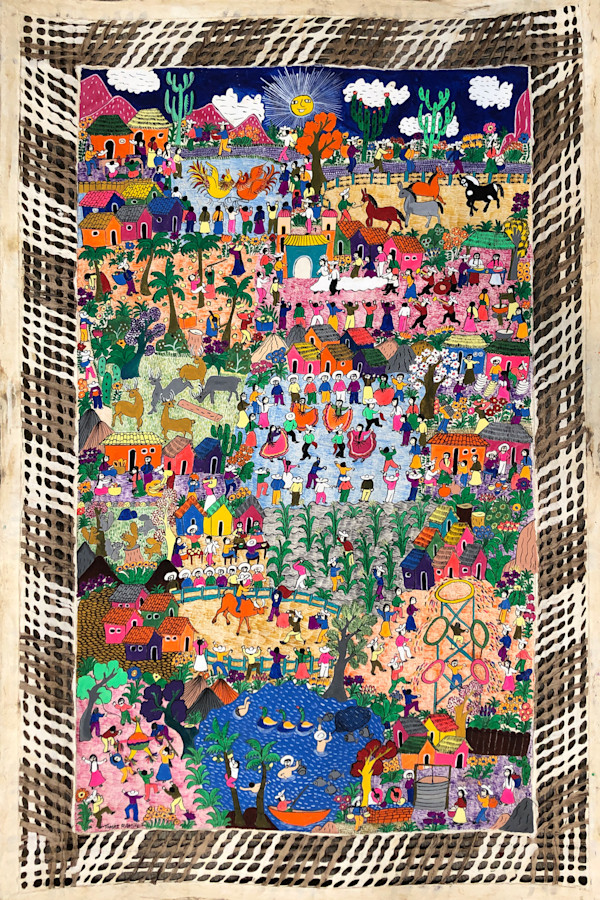 PUEBLO DE COLOR II by TOMAS RAMIREZ, Image 1.