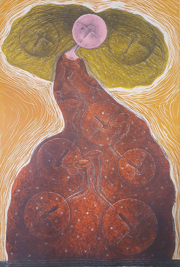 Mujer de Lunas by Rolando Rojas, Image 1.