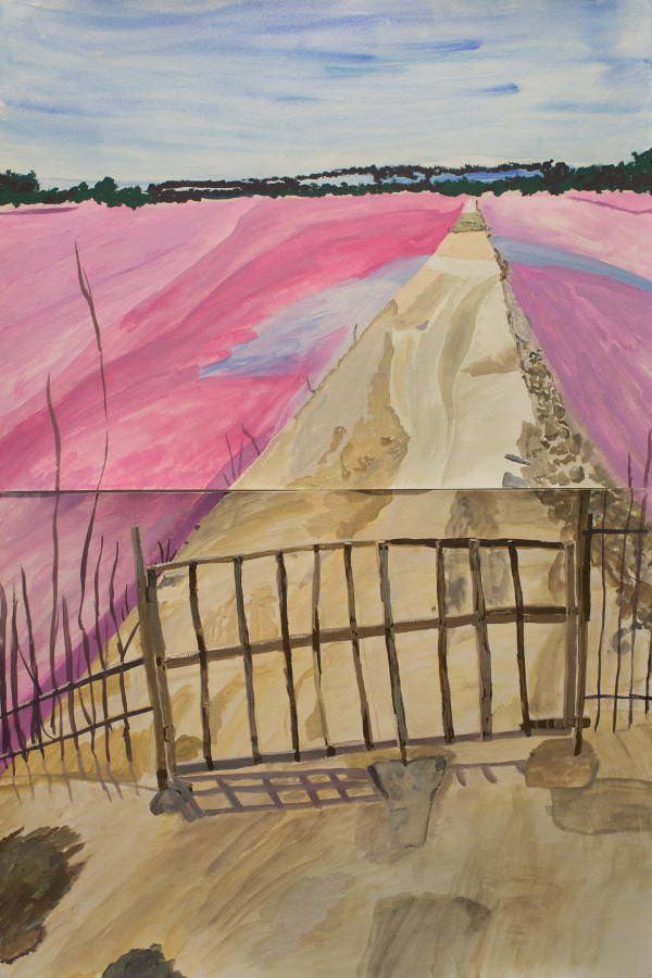 The Pink Salt Marsh by Kelly Karim