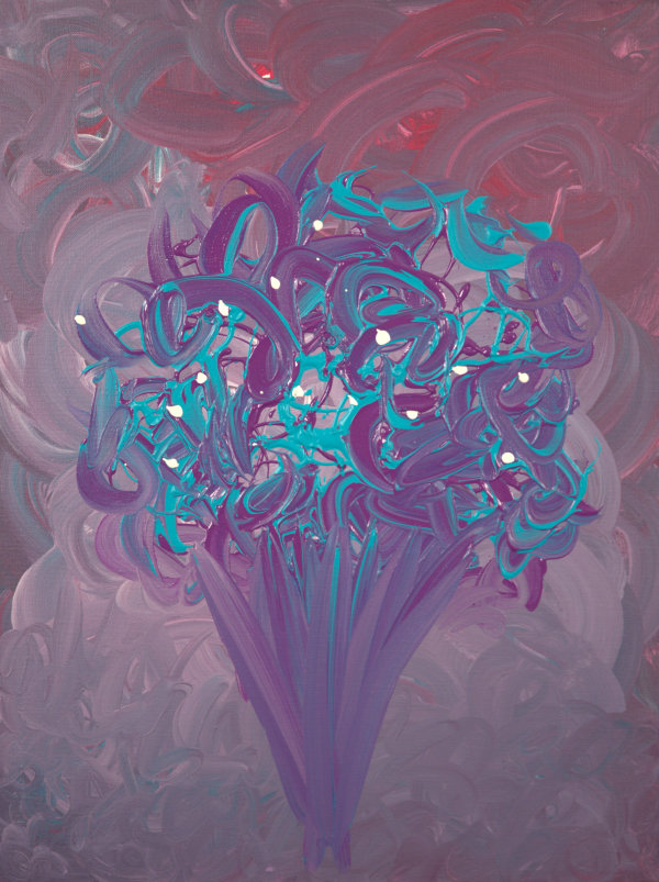 Purple Flowers by Matt Hanover