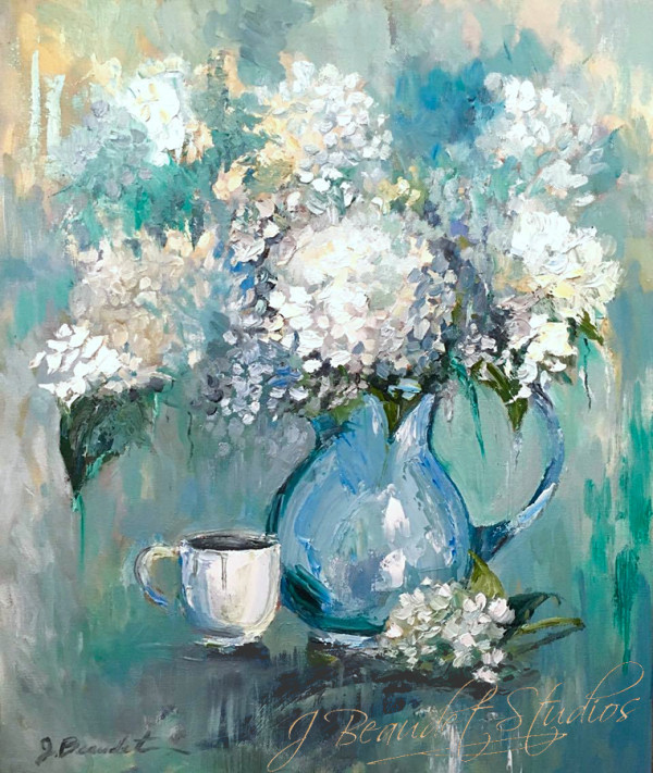 Blue Floral (winter) by Jennifer Beaudet (Zondervan)