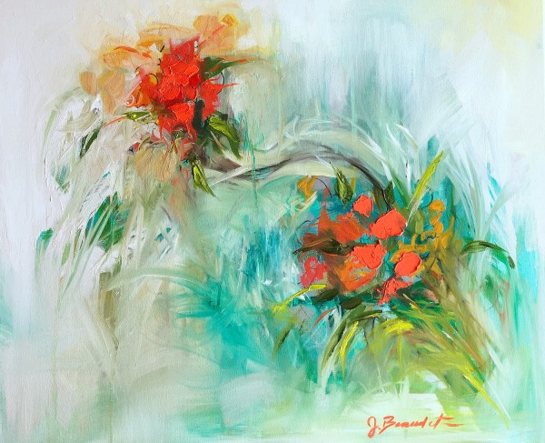 Abstract Floral 1 by Jennifer Beaudet (Zondervan) by Jennifer Beaudet 