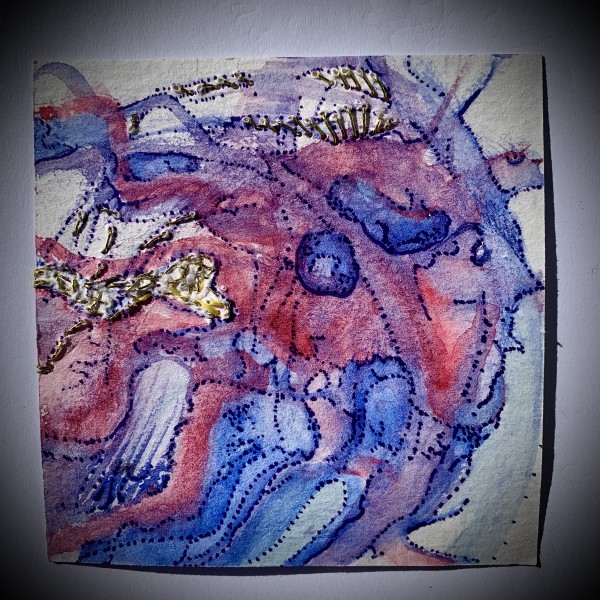 “Mingled with Tears” Triptych by Erika Koenig-Workman