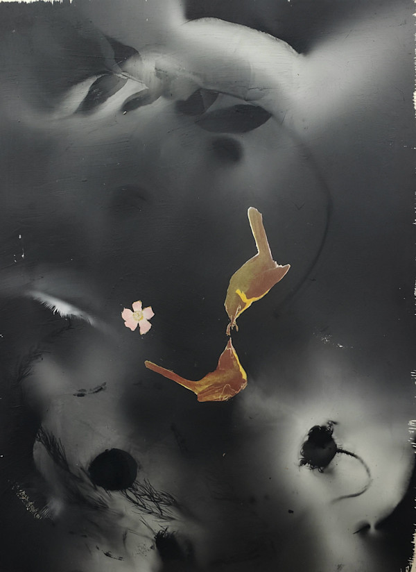 Yellow Breasted Chat by Madge Evers