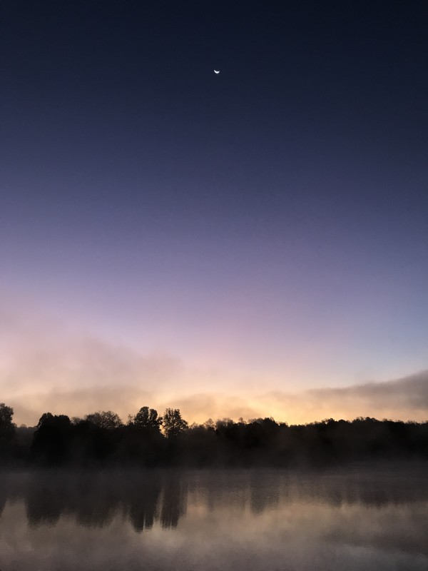 Wish Upon a Morning Moon Series© - Item #0907 by Lake Orange Sunrises LLC, Lisa Francescon, Owner