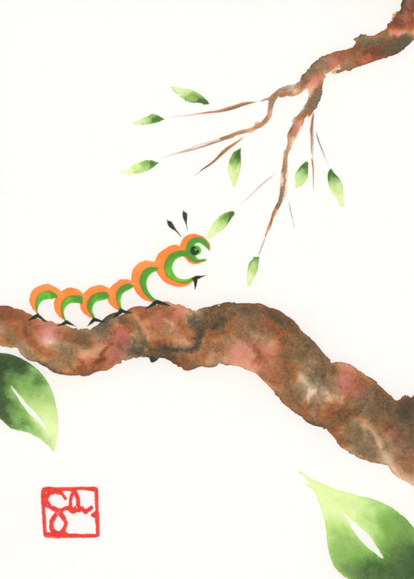 Caterpillar Series by Craig Whitten