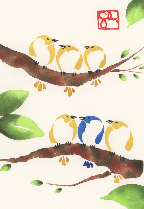 Bird Series - Branch by Craig Whitten