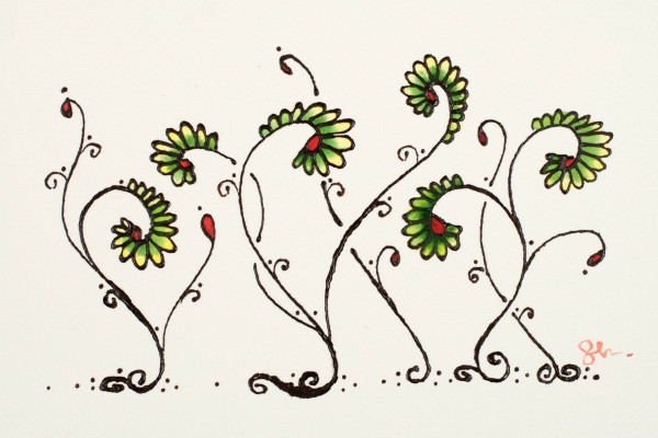 Flower Vine Series by Craig Whitten