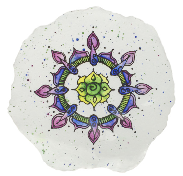Lotus Mandala by Craig Whitten